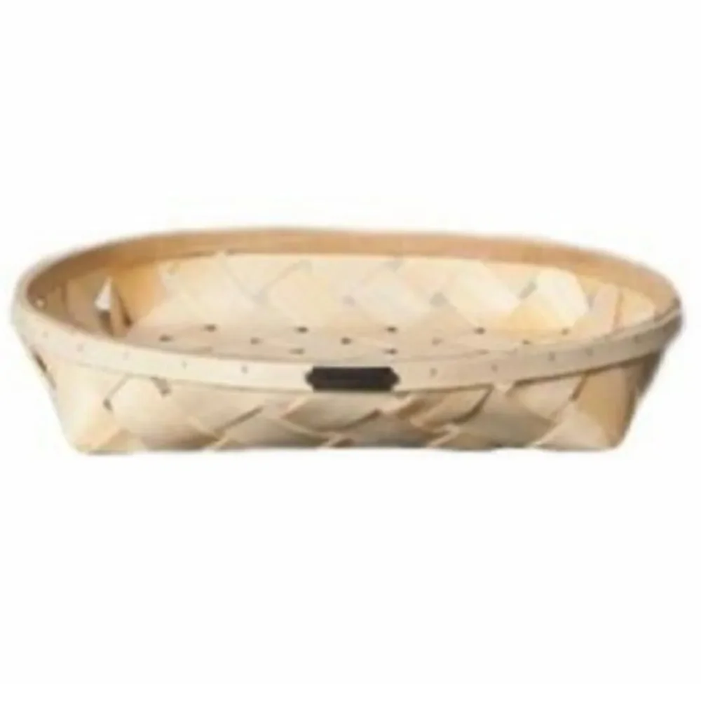 $35 or Free with $200 purchase NWT Poplar Wood Big 16”x16” Tray / Basket New Tag